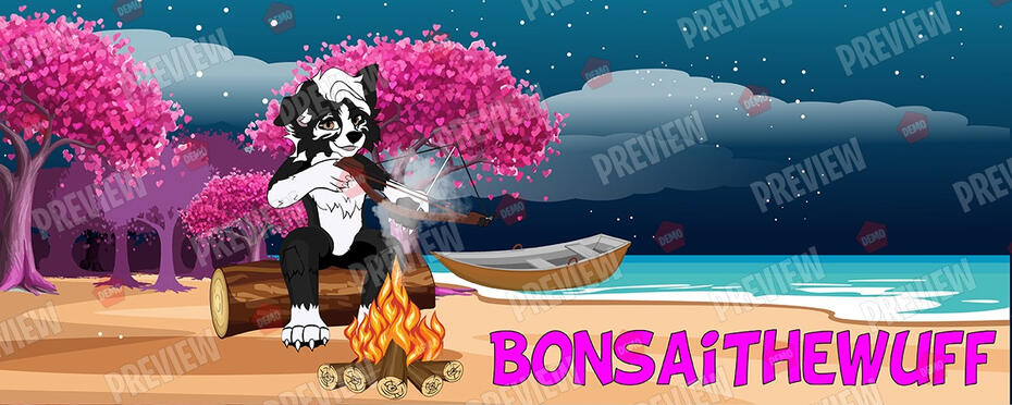 Banner based on fursona