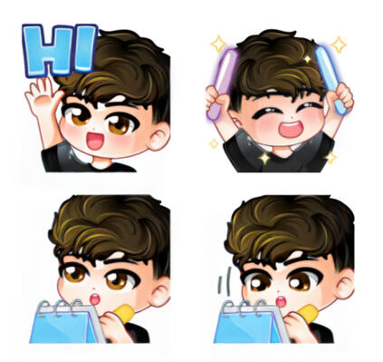 Static emotes